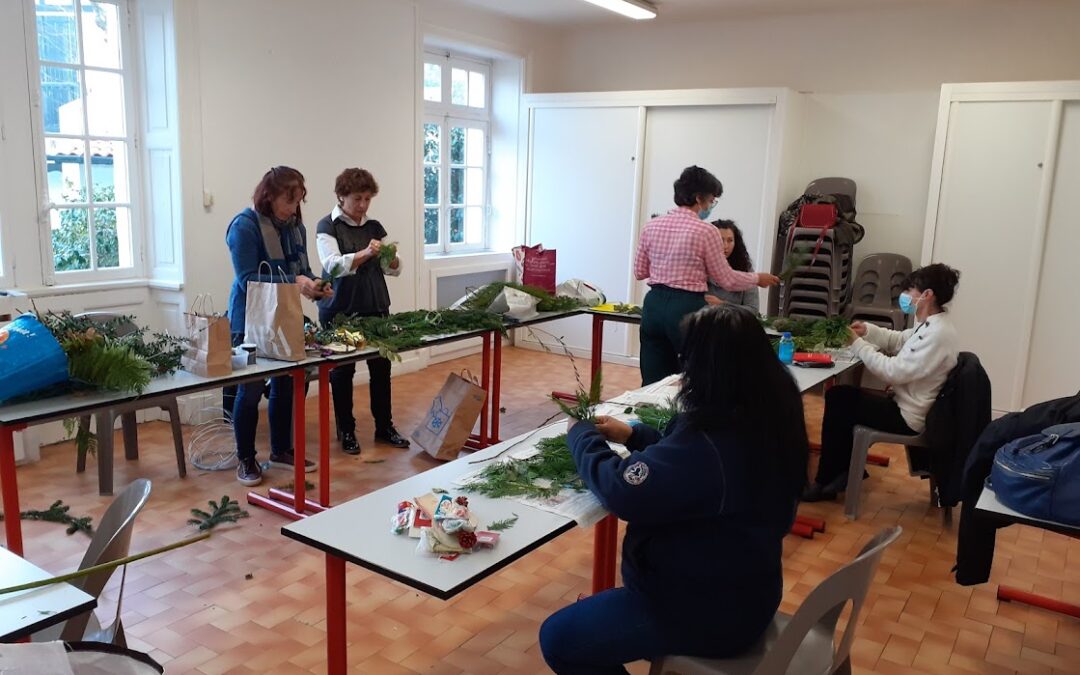 Atelier Décoration florale de Noël – 16.12.2021